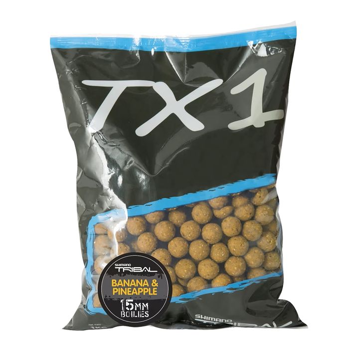 Shimano Tribal TX1 Banana & Pineapple boilies per carpe 1 kg 2