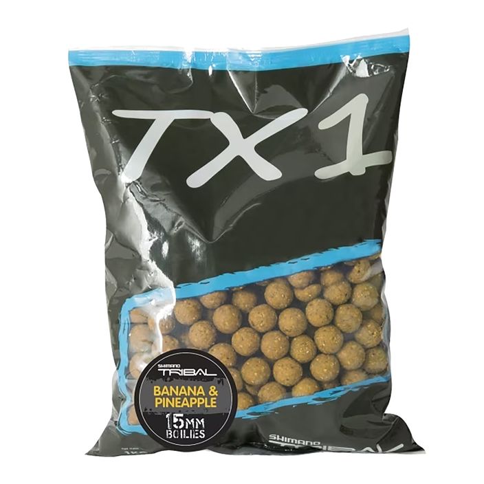 Shimano Tribal TX1 Banana & Pineapple boilies per carpe 5 kg 2