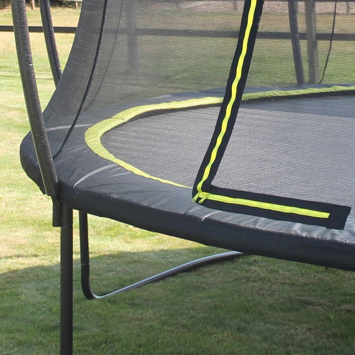 EXIT Silhouette 366 cm trampolino da giardino nero 6