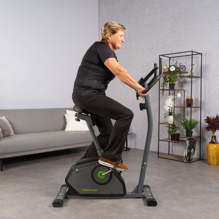 Bicicletta stazionaria Tunturi Cardio Fit B40 nero 9