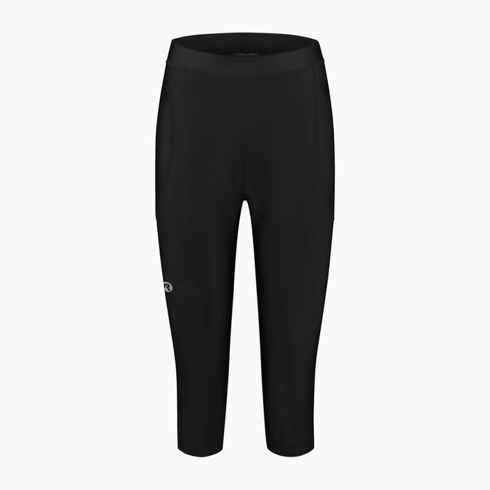 Pantaloncini da ciclismo da donna Rogelli Core 3/4 nero