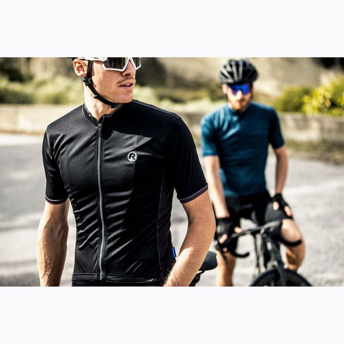 Maglia da ciclismo da uomo Rogelli Essential nero 8