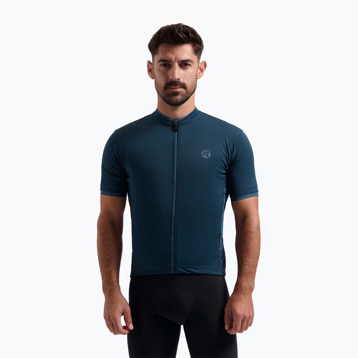 Maglia da ciclismo Rogelli Essential blu da uomo