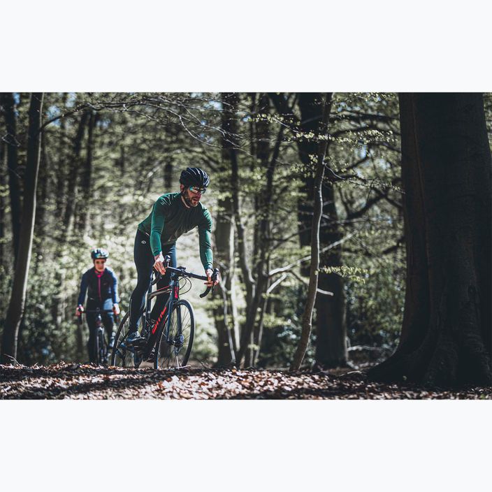 Rogelli Essential verde militare da uomo a manica lunga da ciclismo 9