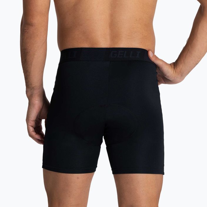 Boxer da ciclismo da uomo Rogelli Boxer nero 4