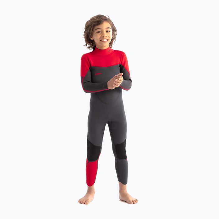 Bambini JOBE Boston Fullsuit Swim Foam 3/2 mm rosso