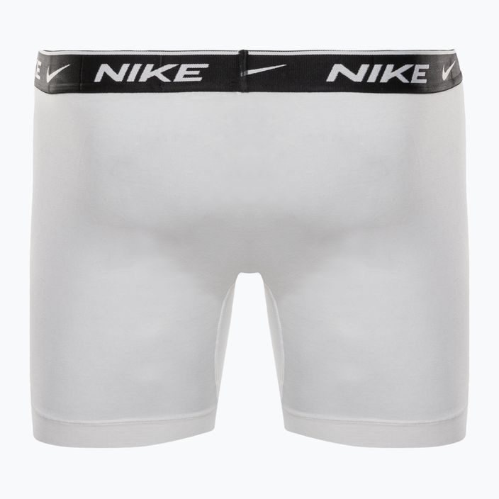 Boxer da uomo Nike Everyday Cotton Stretch 3 paia bianco/grigio erica/nero 9