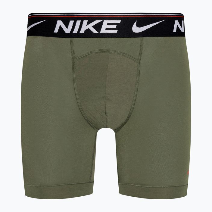 Uomo Nike Dri-FIT Ultra Comfort Brief 3 paia di boxer grigio freddo/oliva media/nero 6
