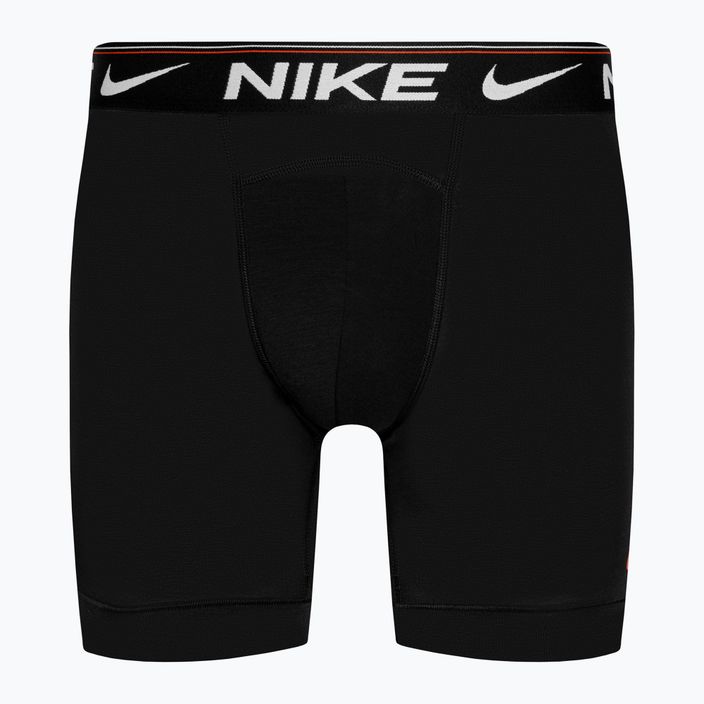 Uomo Nike Dri-FIT Ultra Comfort Brief 3 paia di boxer grigio freddo/oliva media/nero 7