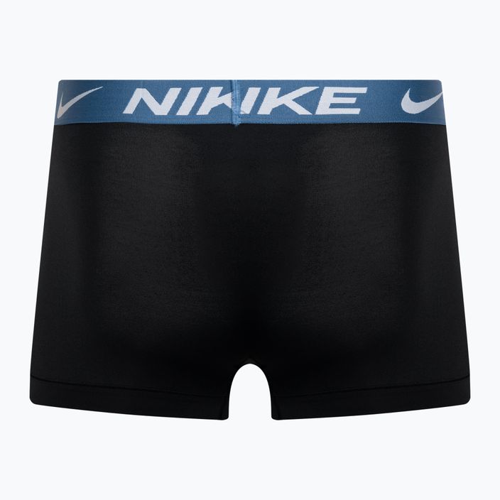 Uomo Nike Dri-Fit Essential Micro Trunk boxer 3 paia nero/blu stella/pera/antracite 5