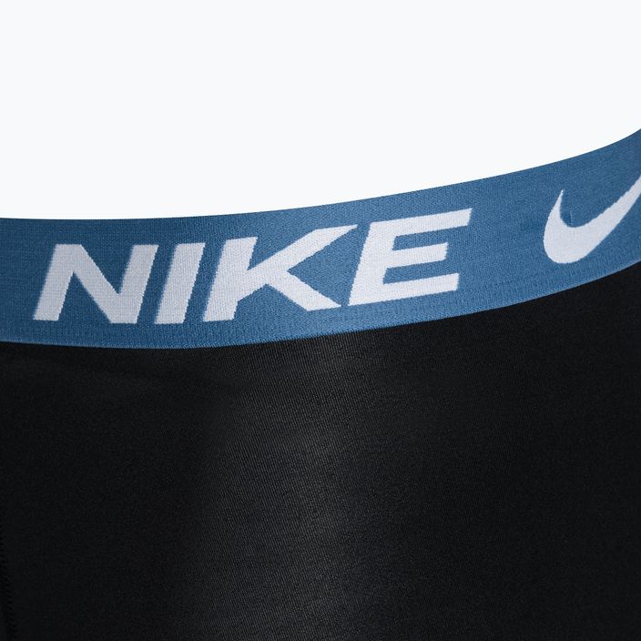 Uomo Nike Dri-Fit Essential Micro Trunk boxer 3 paia nero/blu stella/pera/antracite 7