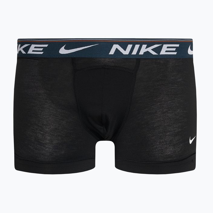 Boxer da uomo Nike Dri-FIT Ultra Comfort Trunk 3 paia nero luna/rosso drago/marino arancio 6