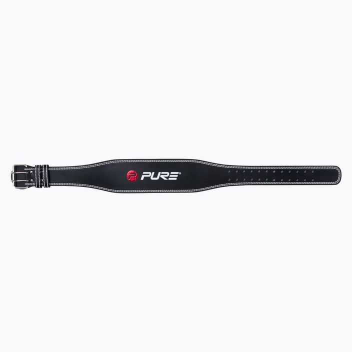 Pure2Improve Cintura di sollevamento pesi nera P2I200780 3