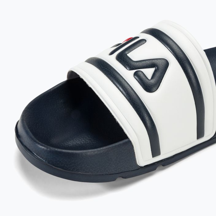 FILA Morro Bay Ciabatte da uomo bianco / fila navy 7