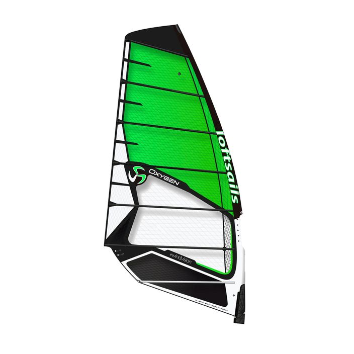 Loftsails 2022 Oxygen, vela da windsurf verde 2
