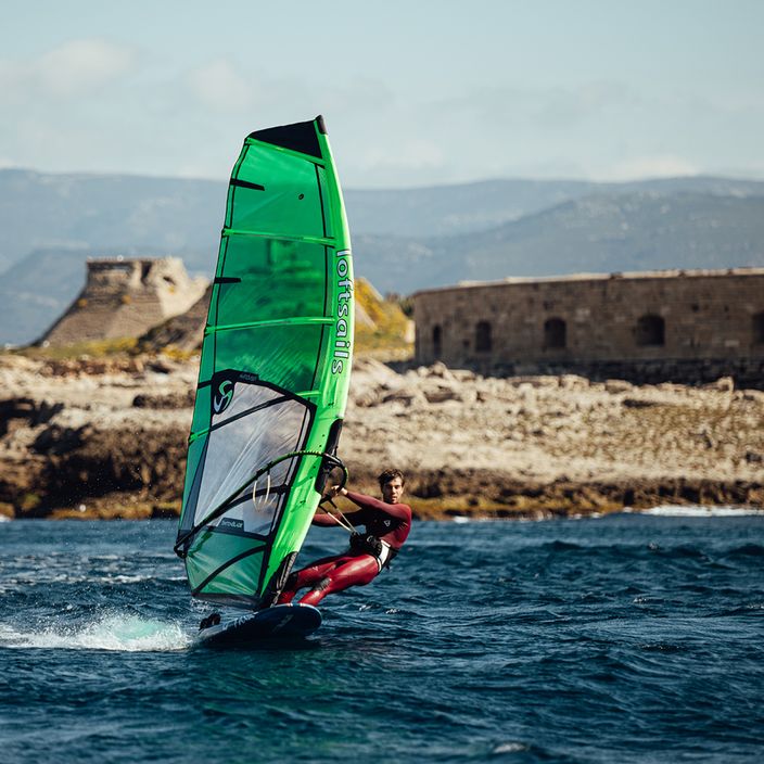 Vela da windsurf Loftsails 2022 Switchblade verde 3