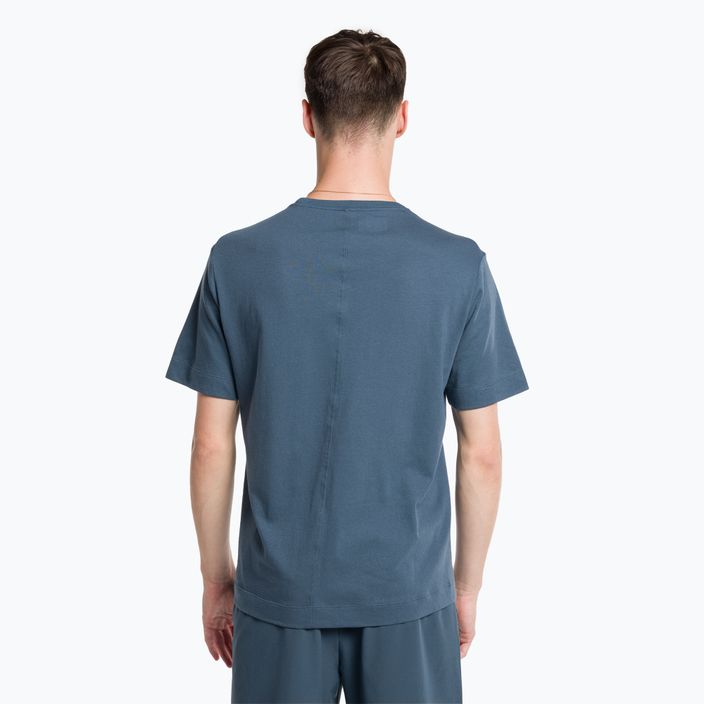 T-shirt Calvin Klein uomo blu pastello 3