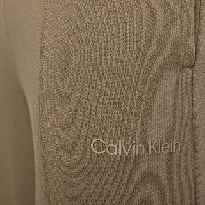 Pantaloncini da uomo Calvin Klein 8.5" in maglia grigio oliva 7