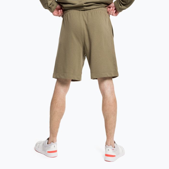 Pantaloncini da uomo Calvin Klein 8.5" in maglia grigio oliva 4