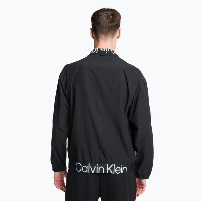 Giacca a vento Calvin Klein da uomo, bellezza nera 3