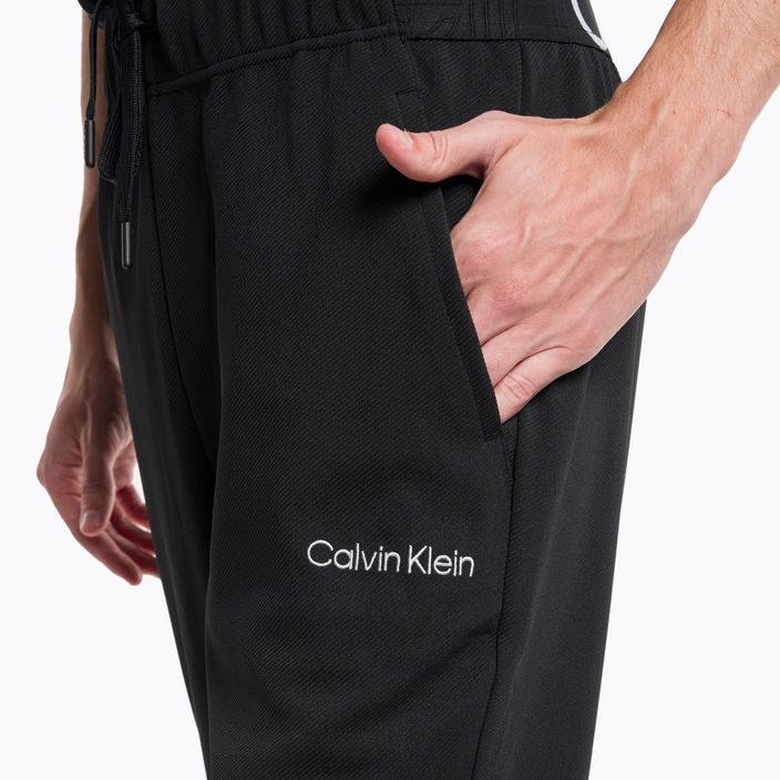 Pantaloni da allenamento da uomo Calvin Klein Knit nero beauty 7