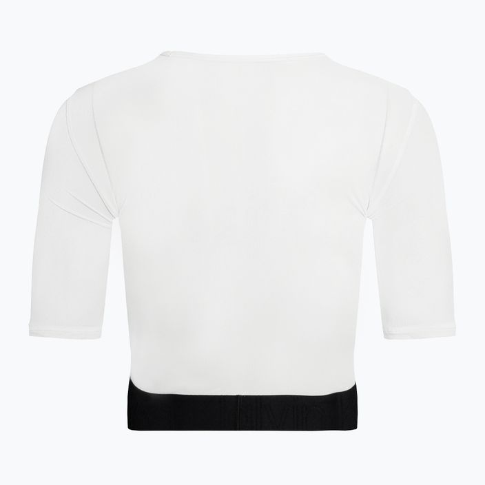 Maglietta Calvin Klein da donna in maglia bianca brillante 6
