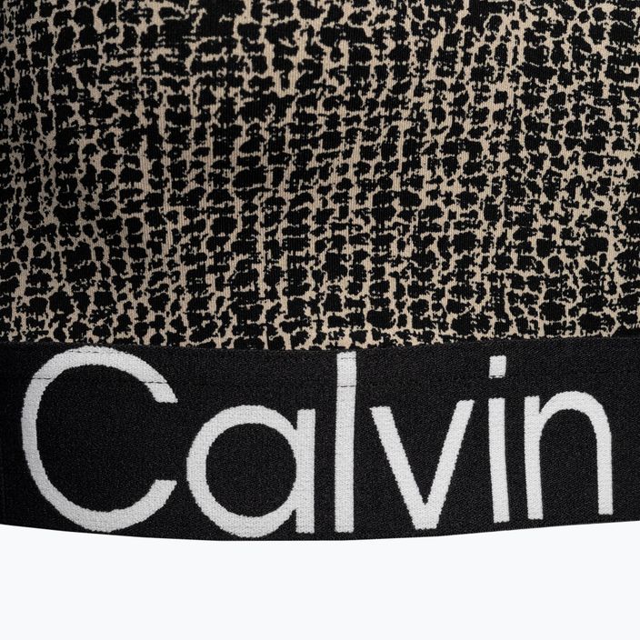 Reggiseno fitness Calvin Klein Medium Support con stampa shocking 7