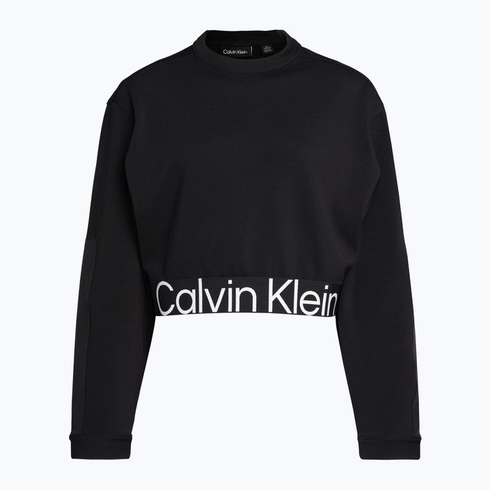 Felpa Calvin Klein Pullover donna nero beauty 5
