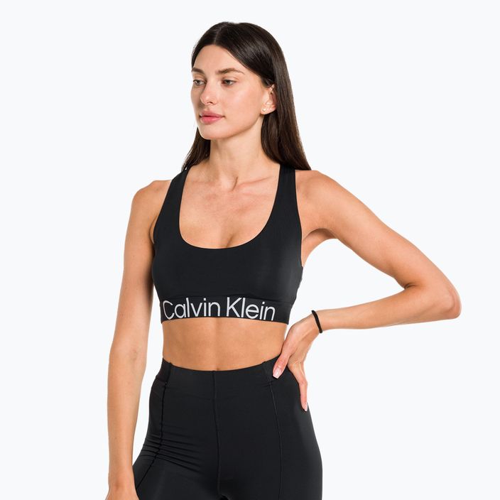 Reggiseno fitness Calvin Klein Medium Support nero beauty