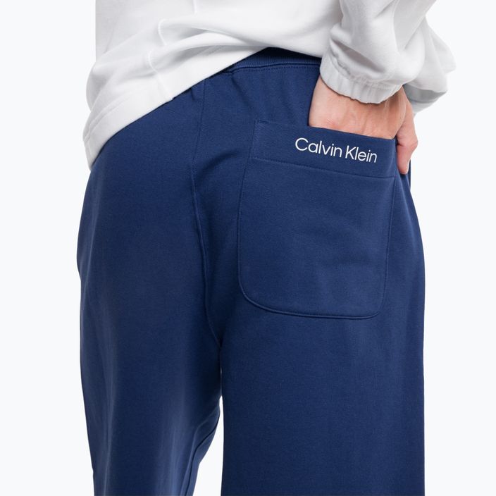 Pantaloncini da uomo Calvin Klein 7" Knit blue depths 4