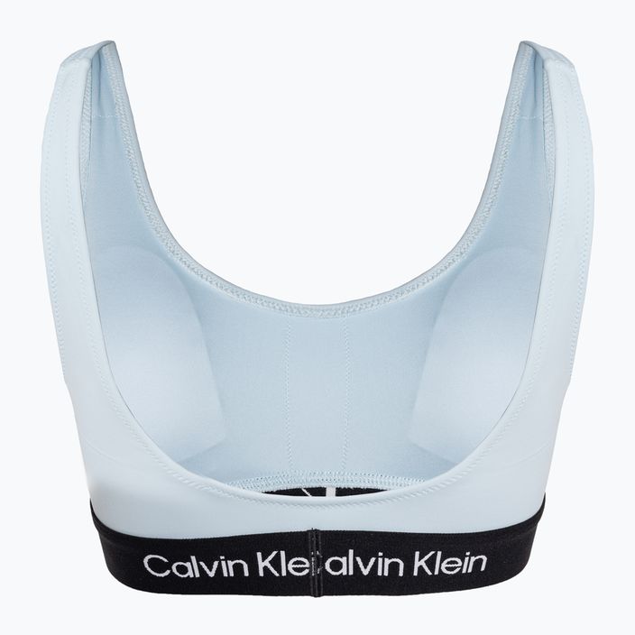 Calvin Klein Bralette-Rp top costume da bagno blu 2