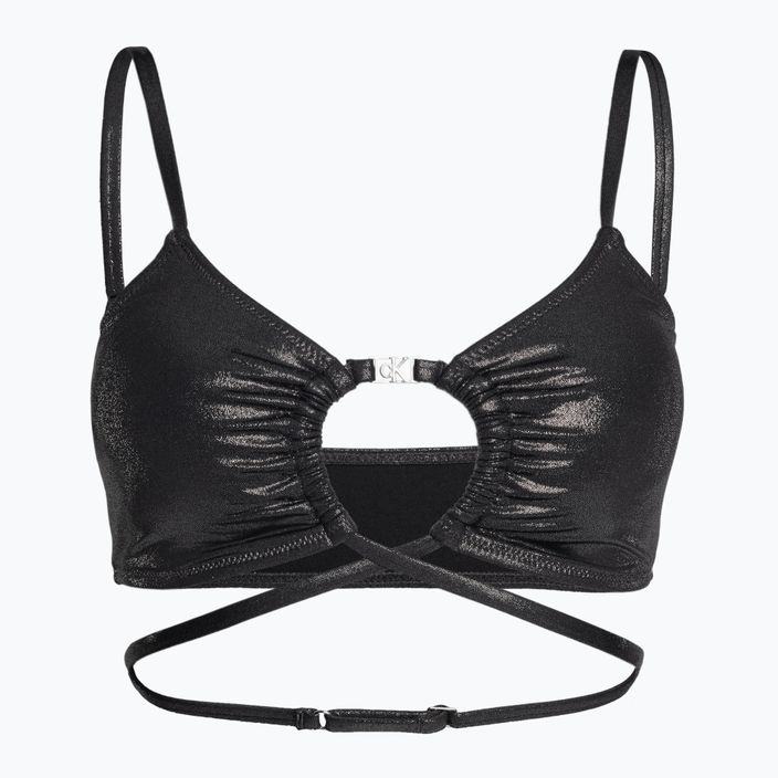 Calvin Klein Bralette-Rp top costume da bagno nero