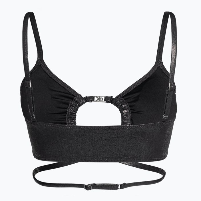 Calvin Klein Bralette-Rp top costume da bagno nero 2