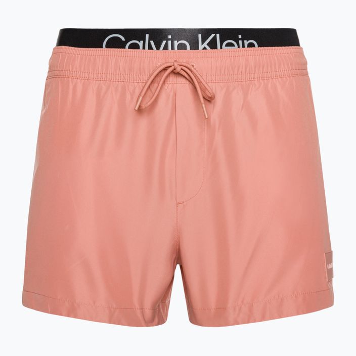 Pantaloncini da bagno Calvin Klein Double Wb rosa uomo