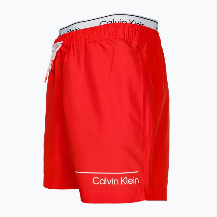 Pantaloncini da bagno Calvin Klein Medium Double WB hot heat da uomo 3