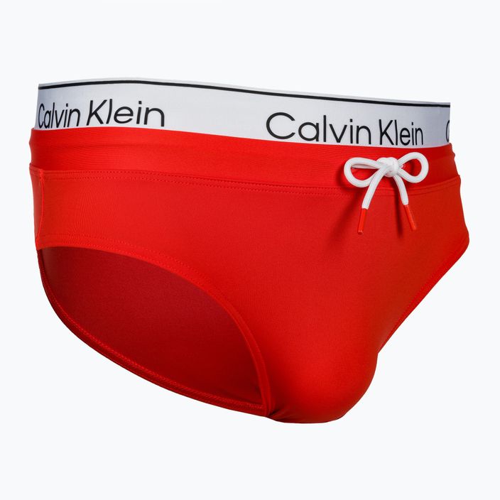 Slip Calvin Klein Uomo Slip doppio WB rosso 3