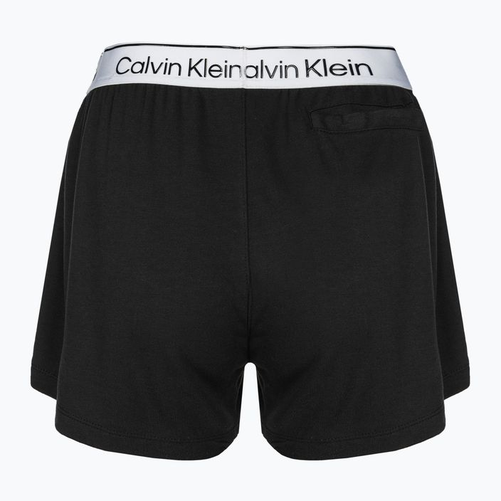 Pantaloncini da bagno rilassati Calvin Klein donna, nero 2