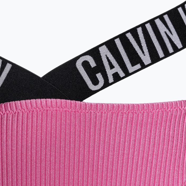 Calvin Klein Slip bikini sfacciato a gamba alta rosa acceso 3
