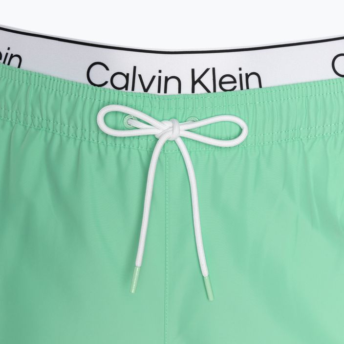 Pantaloncini da bagno Calvin Klein Medium Double WB cabbage da uomo 3