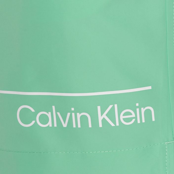 Pantaloncini da bagno Calvin Klein Medium Double WB cabbage da uomo 5