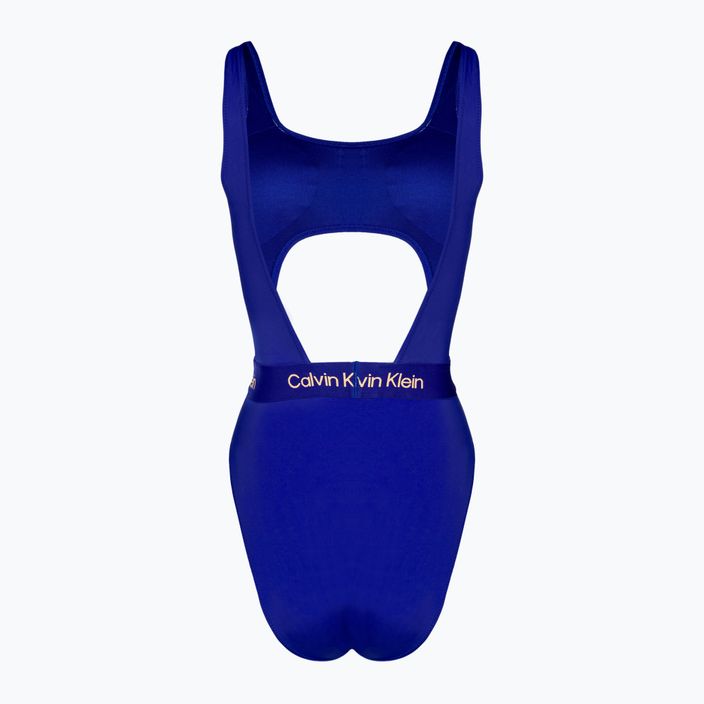 Costume da bagno Calvin Klein Cut Out One Piece-RP donna laguna di mezzanotte 2