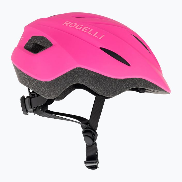 Casco da bici Rogelli Start per bambini rosa/nero 4