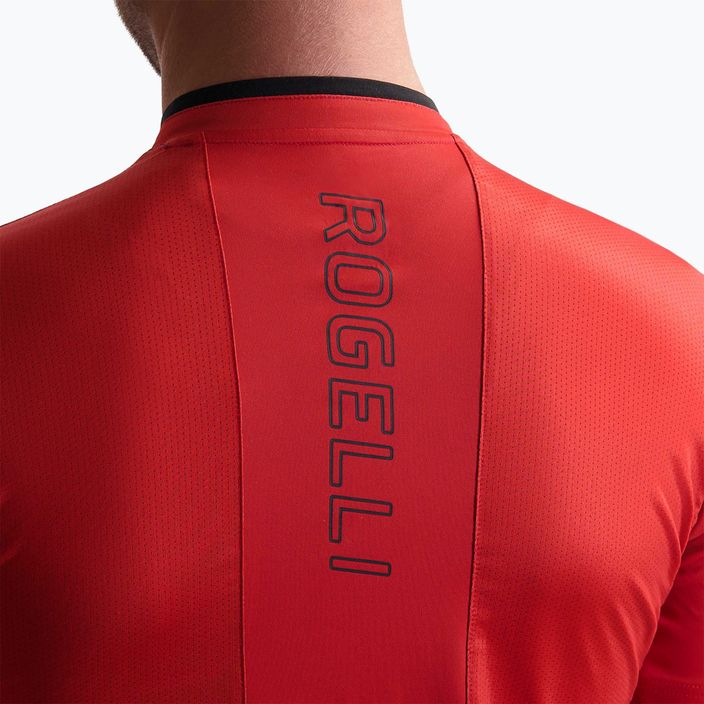 Maglia da ciclismo da uomo Rogelli Essential rosso 3