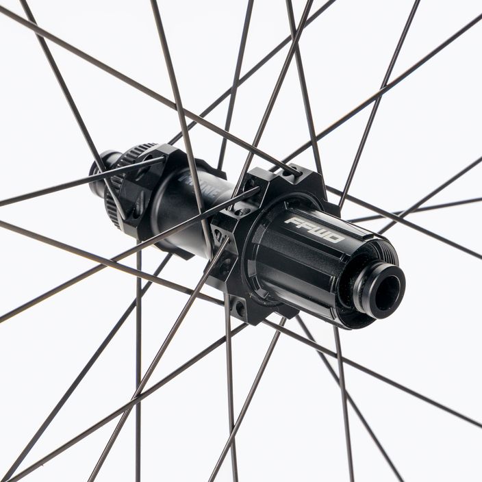 FFWD Carbon RYOT55 FCC SP 24H/24H MBL DBCL 12 mm TA 11SP Shimano ruote da bicicletta 3