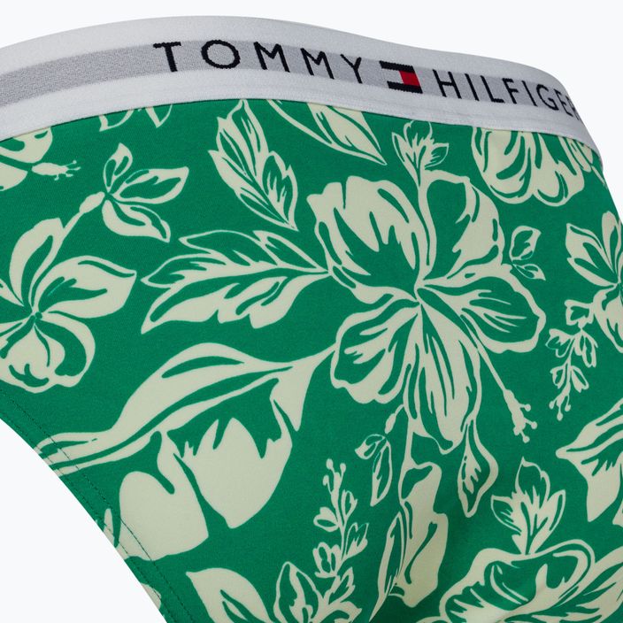 Tommy Hilfiger Classic Bikini Bottom Stampa vintage tropicale verde olimpico 3