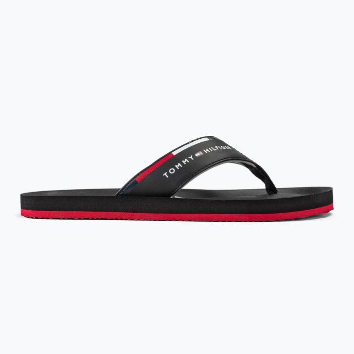 Tommy Hilfiger Comfort Beach Sandal uomo nero infradito 2