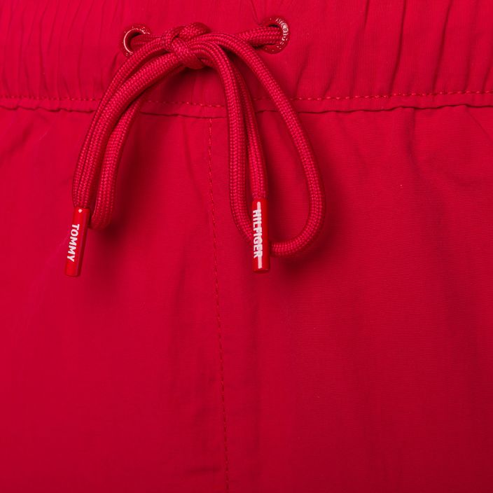 Pantaloncini da bagno Tommy Hilfiger Medium Drawstring da uomo, rosso 3