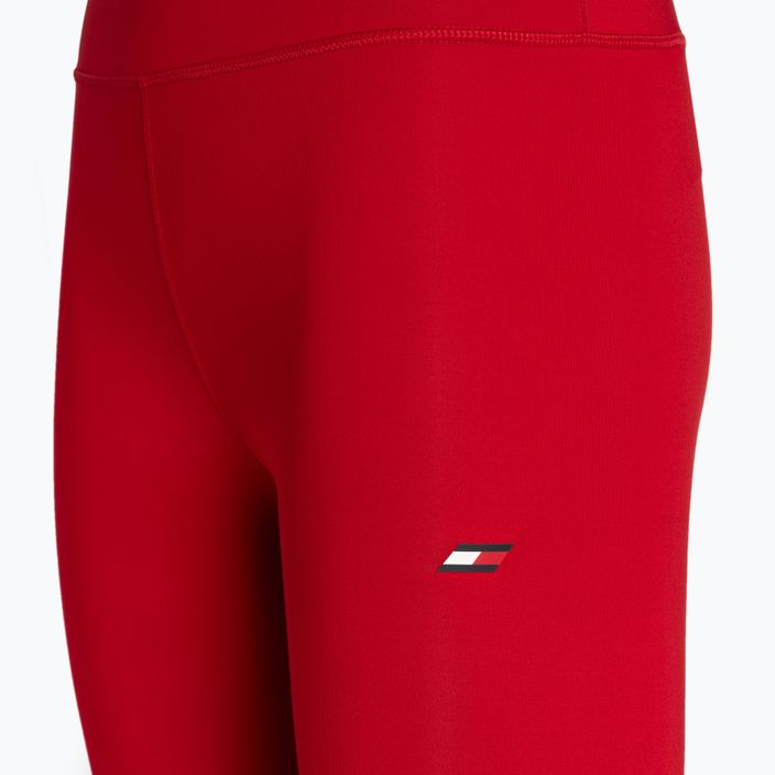 Tommy Hilfiger Essentials Rw 7/8 rosso - leggings da allenamento da donna 8