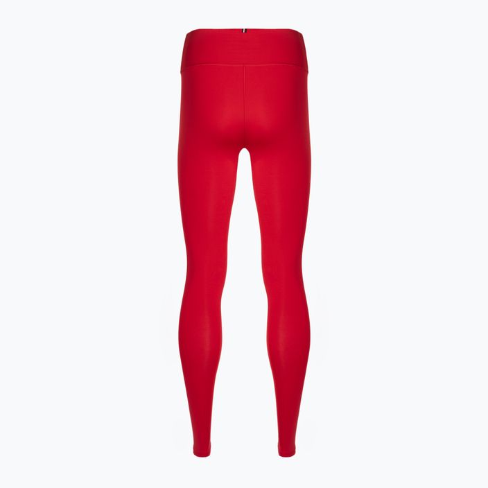 Tommy Hilfiger Essentials Rw Full Length leggings da allenamento da donna rosso 6