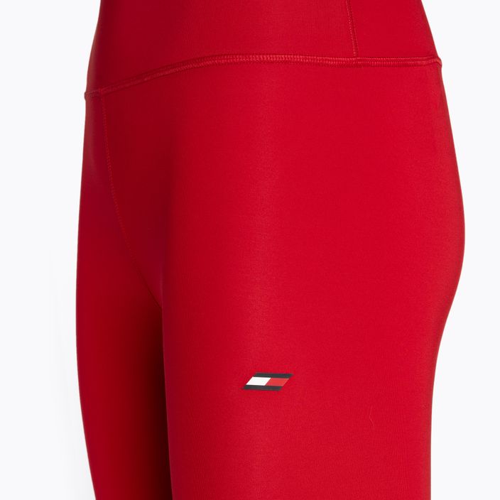 Tommy Hilfiger Essentials Rw Full Length leggings da allenamento da donna rosso 8